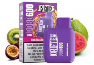Desechable Drifter 600 Kiwi Passion Guava 20mg